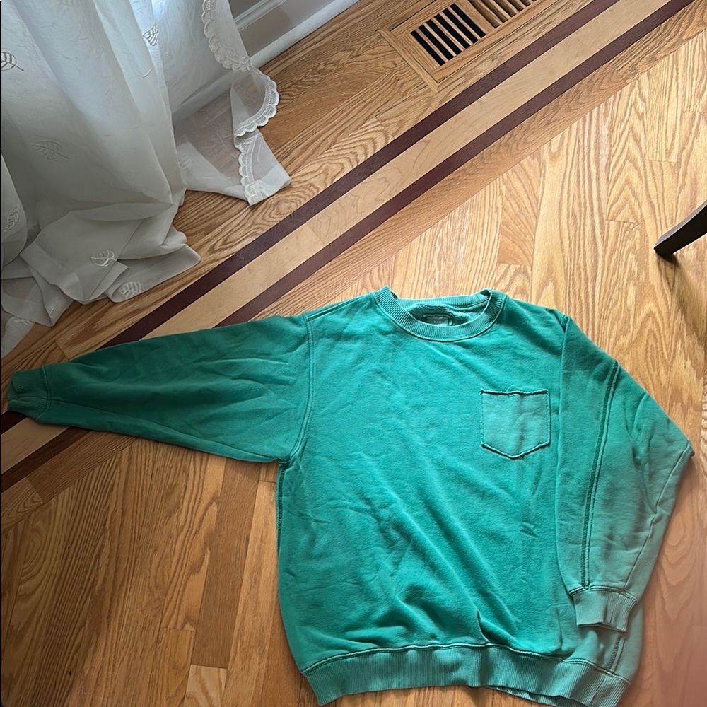 Aerie green sweatshirt